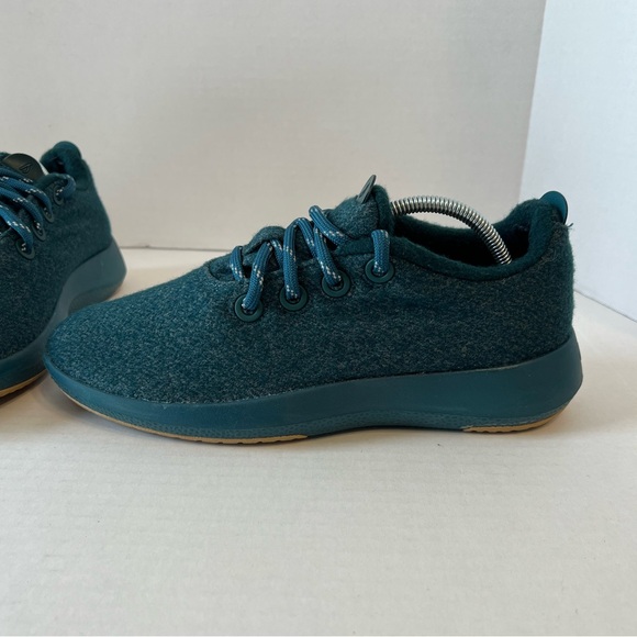 Allbirds Women’s Wool Runners Sneakers Size 9 deep,‎ emerald color - Picture 1 of 11